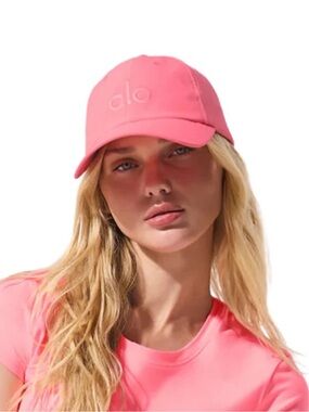ALO Yoga performance off duty cap-neon bubblegum